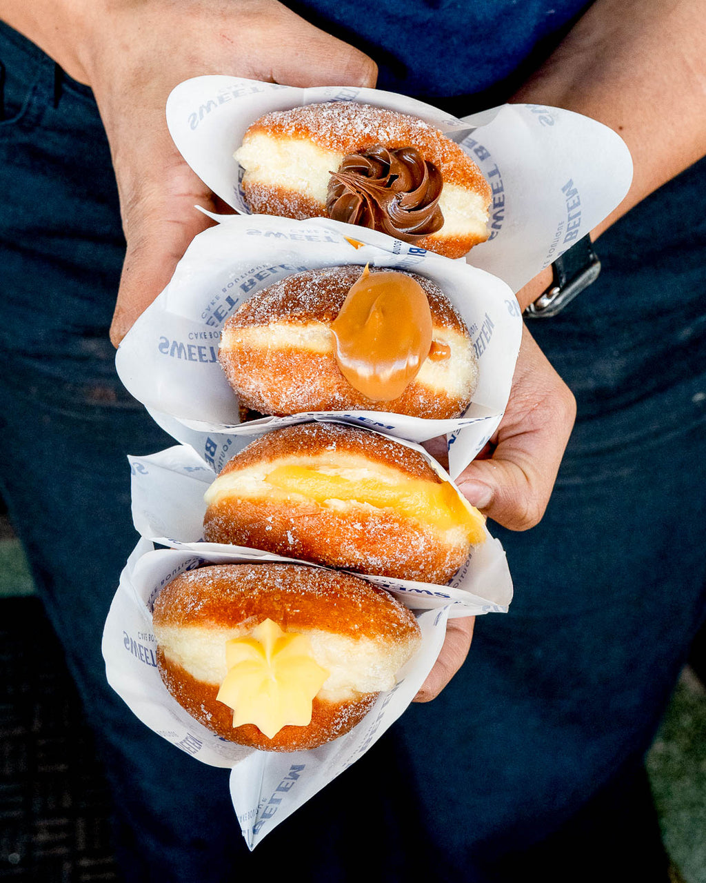 Mini Dulce Leche Donuts (x30)