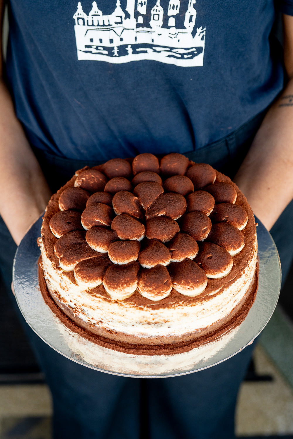 Baked Tiramisu Cheesecake
